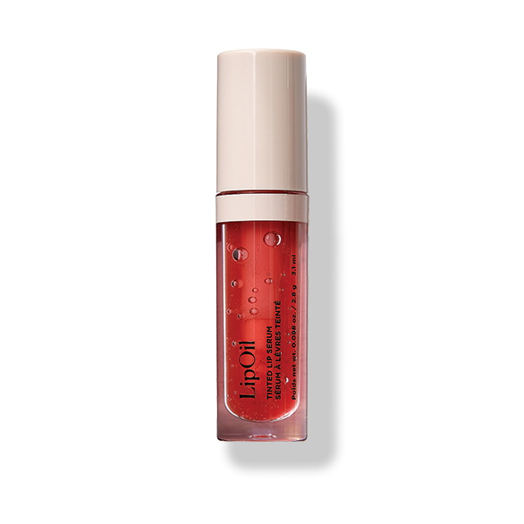 strawberry lipoil tinted lip serum