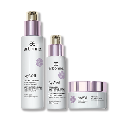 arbonne agewell skincare products